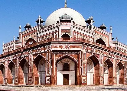 Den smukke grav til Humayun