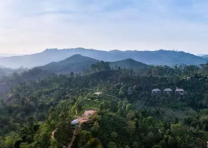 Landskab set fra luften